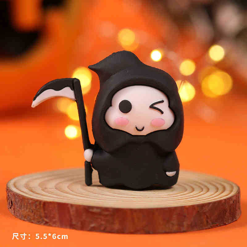 2025年ハロウィンパンダケーキデコレーションプラグイン、面白いカボチャと幽霊のパーティーフェスティバルハッピー装飾飾り|undefined