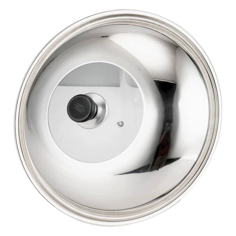 Крышка из нержавеющей стали Домашняя крышка для вок 30-40 см