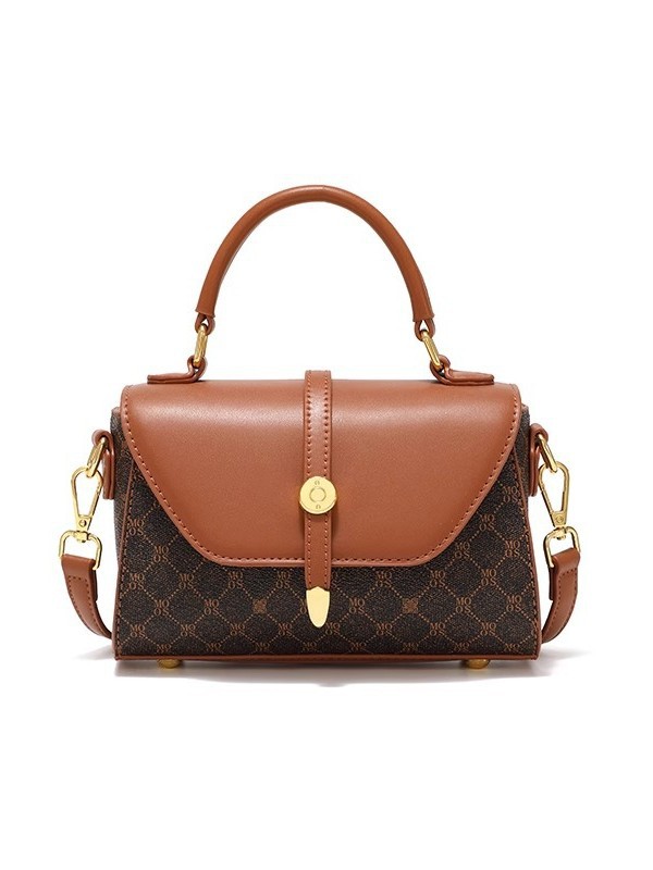 Bolsos europeos y americanos, bandolera, mujer 2025 nuevo bolso retro, estampado de hombro, bolso cuadrado pequeño de lujo ligero, bolso femenino transfronterizo