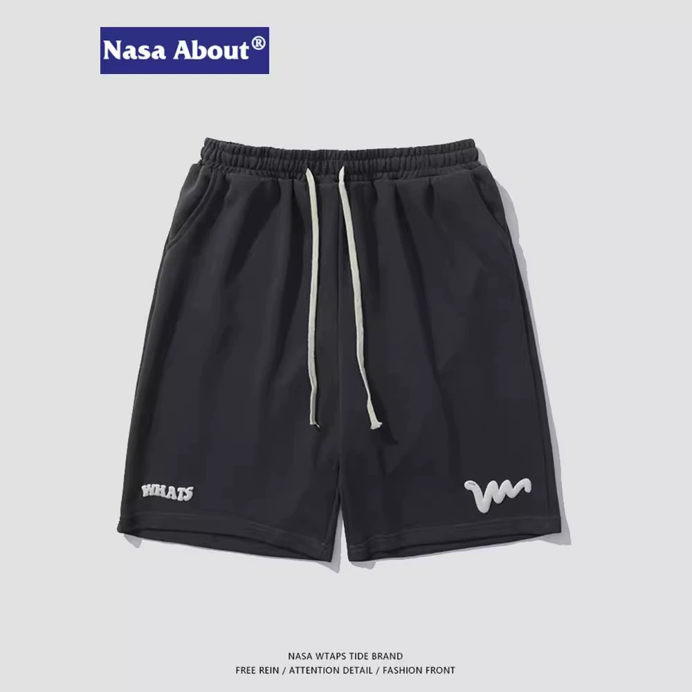 Summer shorts for men and women, sports trousers for leisure, American style, oversize