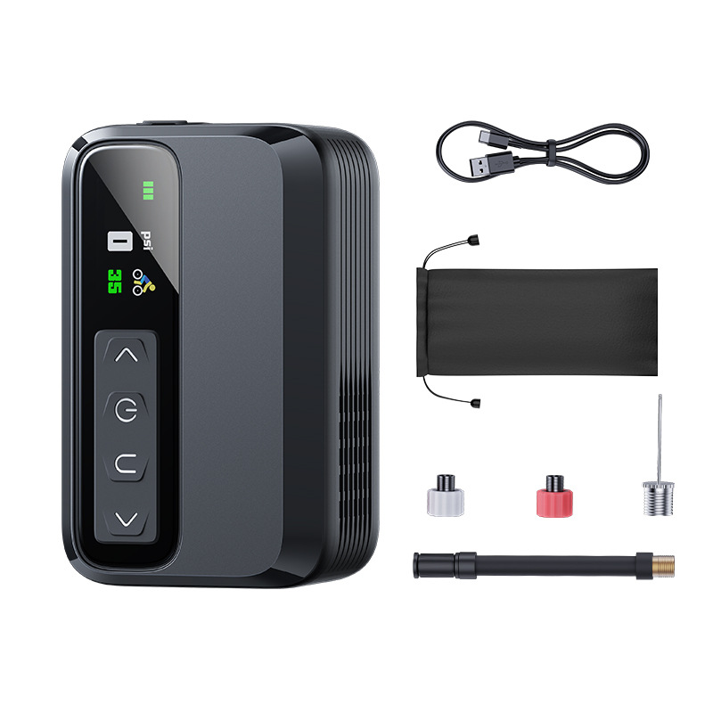 Woxin スーパーミニマウンテンロード自転車エアポンプサイクリング Ai スマートポータブル電動ポンプ