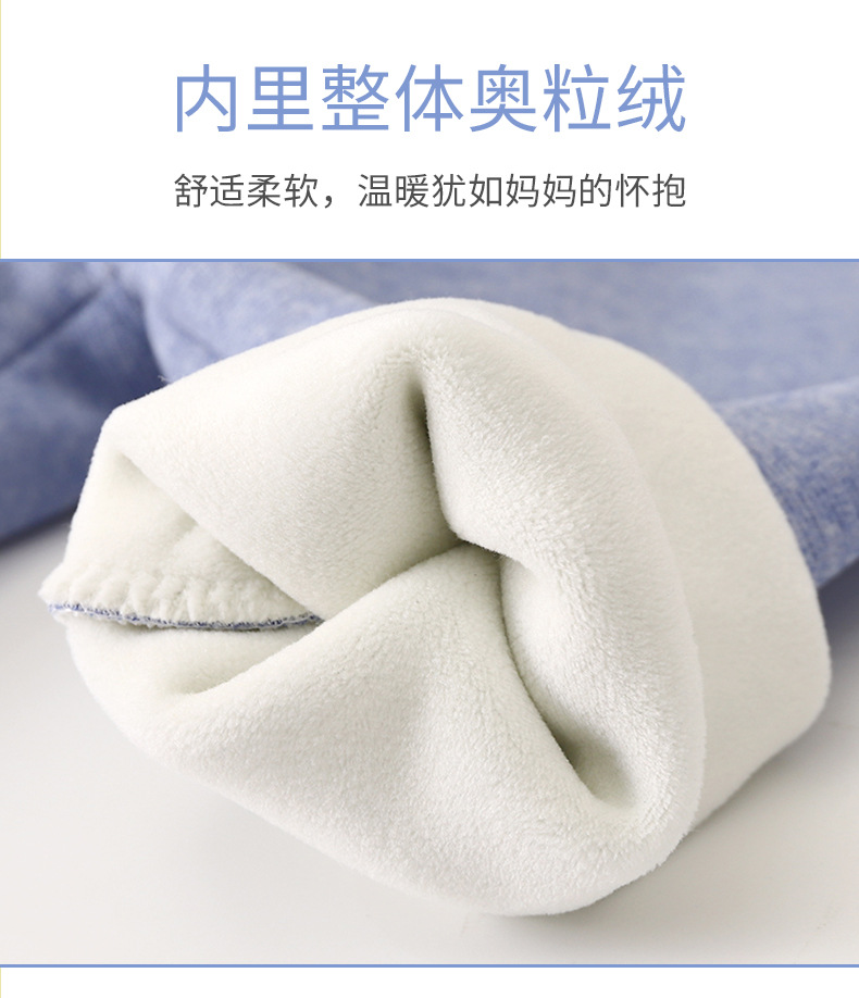 加绒加厚打底裤秋裤保暖裤A版 (2)