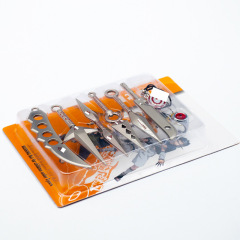 周邊武器小忍者苦無7件套裝兵器禮盒合金模型 廠家批發