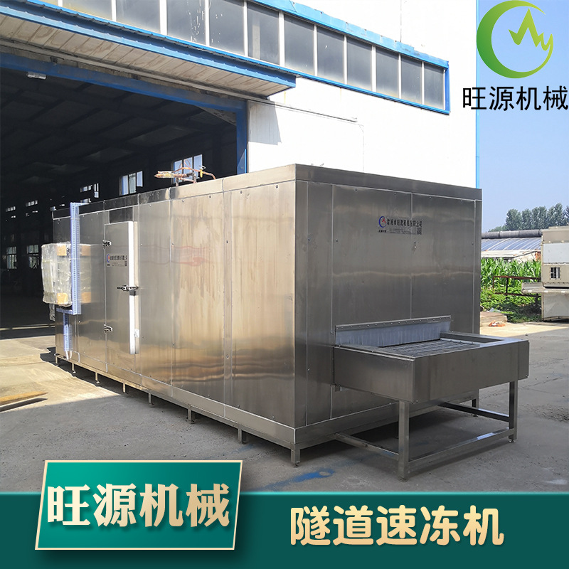 隧道式速冻机 冷冻食品设备厂家 速冻机价格 单冻机设备厂家