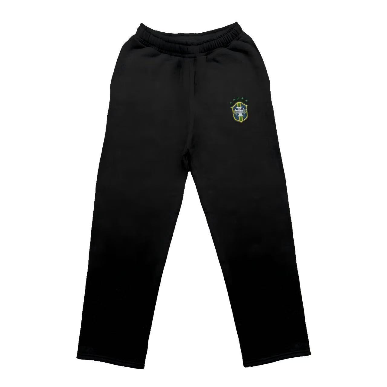 Other Brazil National Team Sweatpants Graphic Black