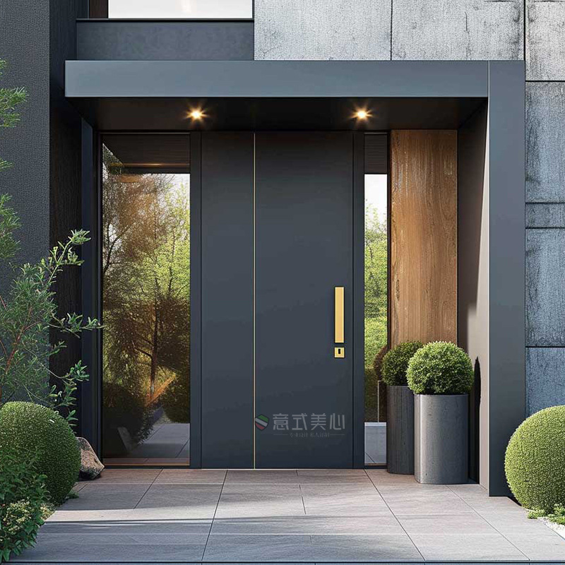 맞춤형 빌라 문/안뜰 문/이중 문/단일 문