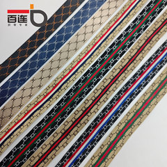 大きい札のアルファベットのナイロンのジャカードのリボンの靴の帽子の袋のハンドバッグの肩ベルトの携帯電話のストラップの装飾の服装のアクセサリの現物