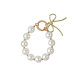 Light Luxury Korean Style Resin Alloy Pearl Hanging Chain Mobile Phone Chain Car Keychain Bag Decoration Wrist Band Fashion All-match