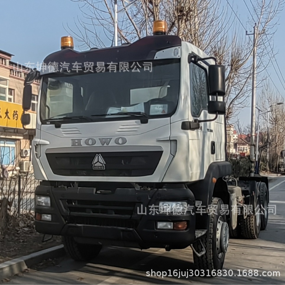 代理出口新款中国重汽豪沃TX 380 400马力牵引卡车头 18953179828