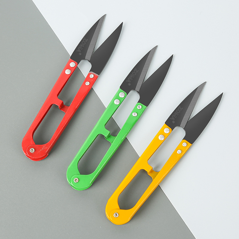 厂家直销十字绣剪刀 DAY手工min小剪刀 优质家用彩色纱剪剪刀批发