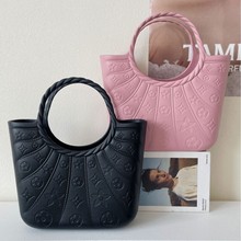 电商新款eva托特包女高级感中包购物包妈咪时尚手提包夏季防水包