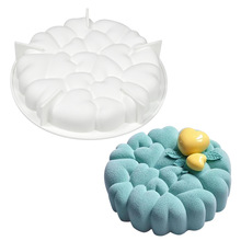 单个爱心泡泡慕斯模具情人节爱心抱枕硅胶蛋糕模具巧克力烘焙磨具