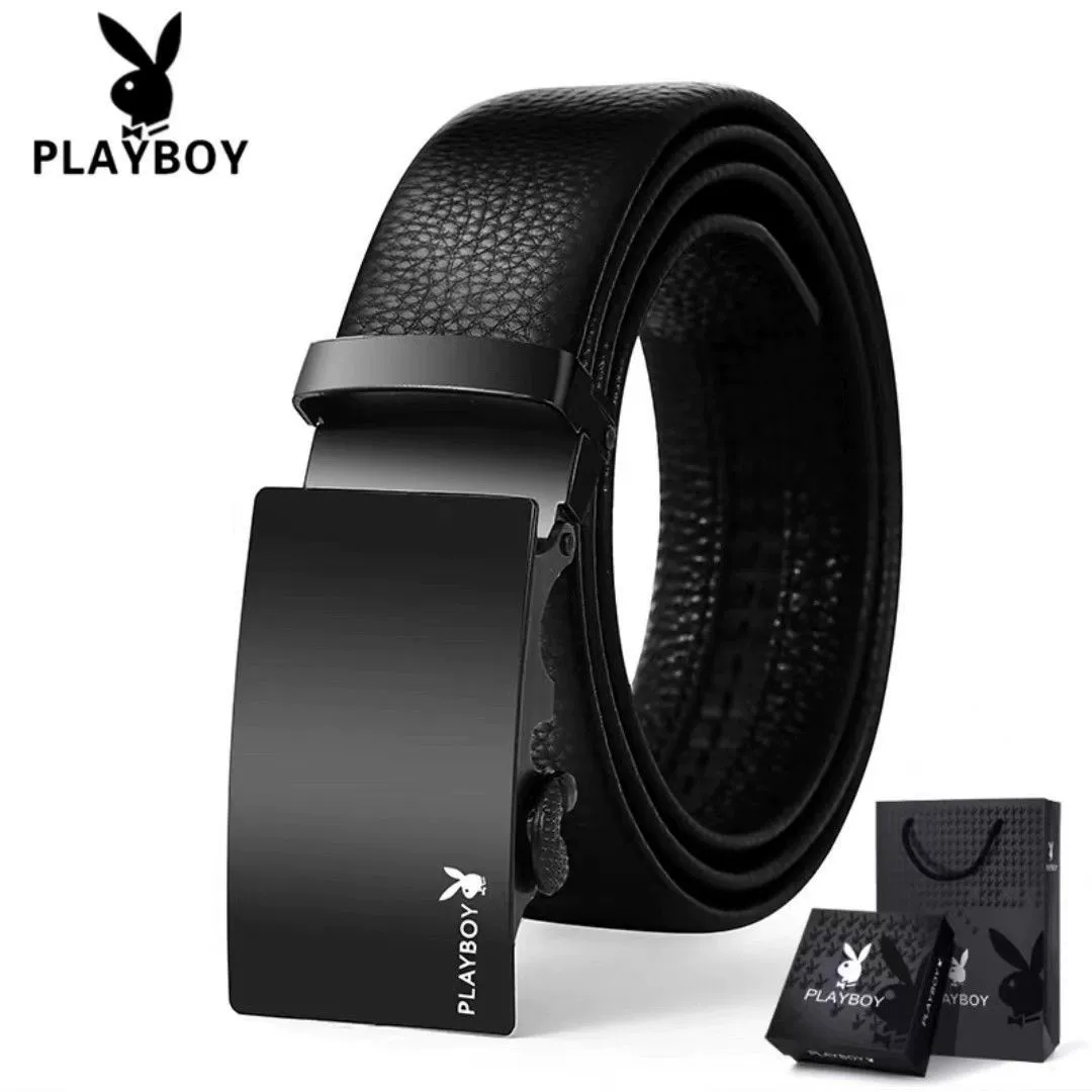Playboy, мужской ремень, универсальная трендовая прочная пряжка, мужской стиль