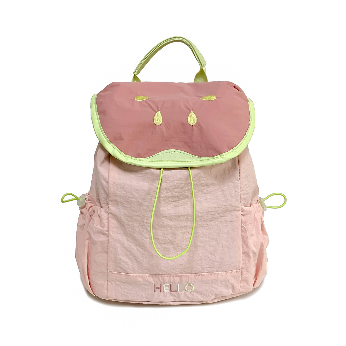 Literatura y arte pequeñas mochila fresca para niños y niñas, caricatura encantadora fruta mochila escolar para niños, nueva mochila infantil coreana