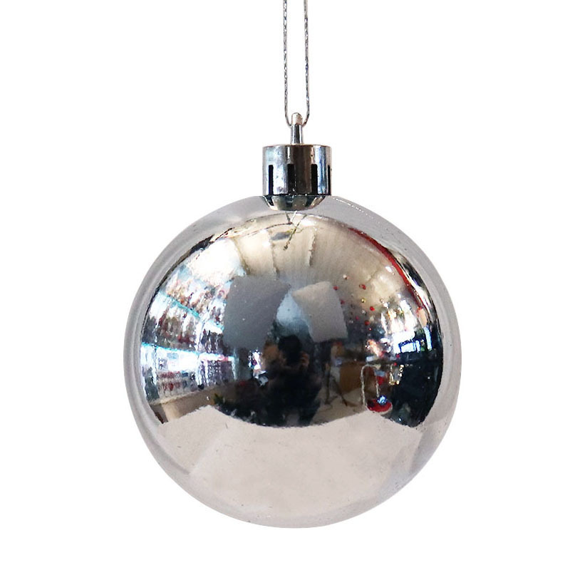 Venta al por mayor BOLA DE Navidad a granel pequeña bola ventana decoración de la boda galvanoplastia de plástico bola decorativa de Navidad 1,8-10cm