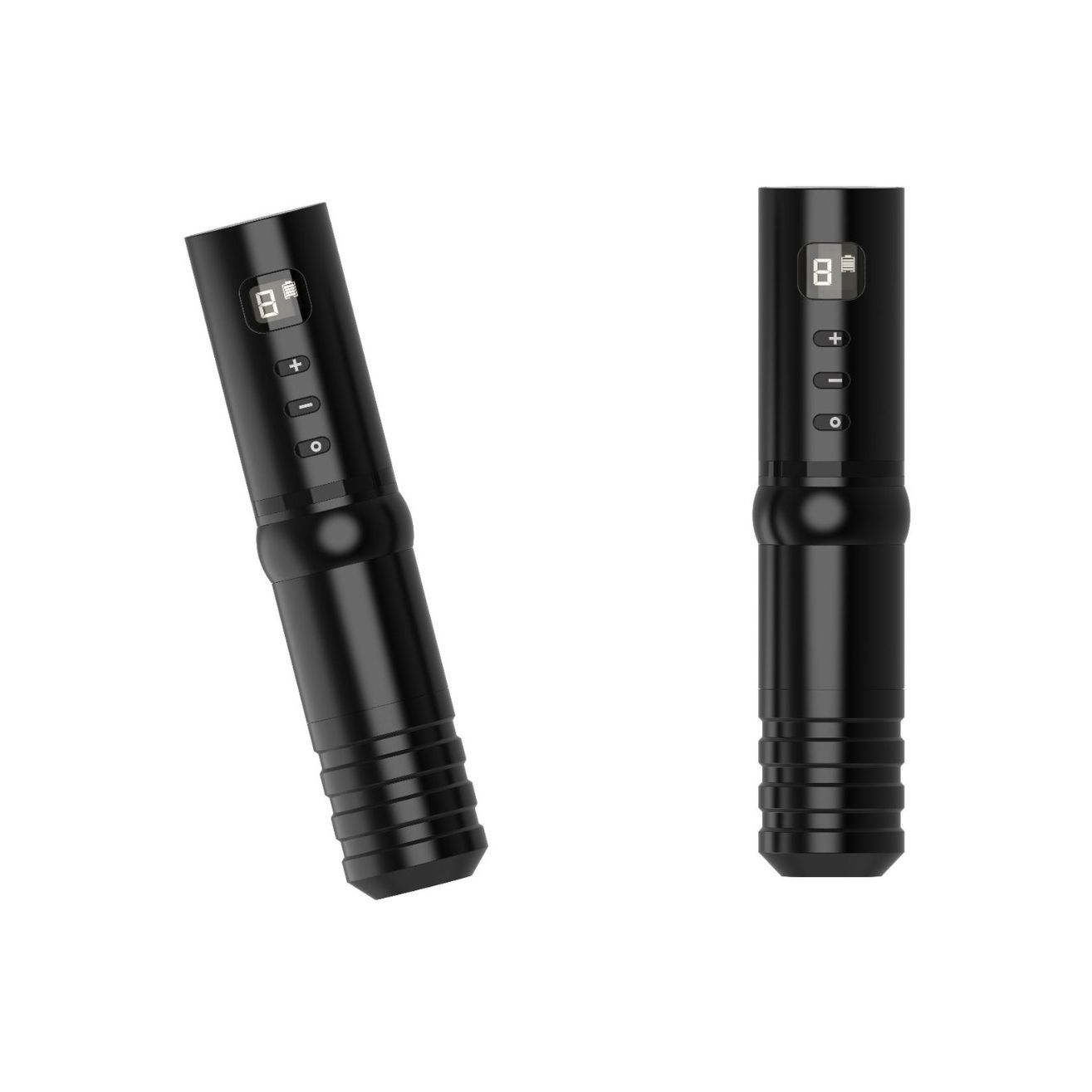 Lightning-shaped wireless charging tattoo pen, motorized portable all-in-one tattoo tool.