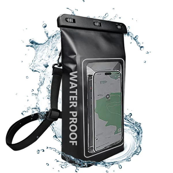 New 2L Waterproof Barrel Bag IPX8 Outdoor Drifting Crossbody Bag Large Capacity Swimming Diving Mobile Phone Waterproof Bag