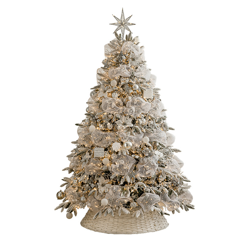Nuevo paquete de árbol de Navidad de PE híbrido de lujo cifrado decoración para el hogar decoración de atmósfera decoración de gran tamaño