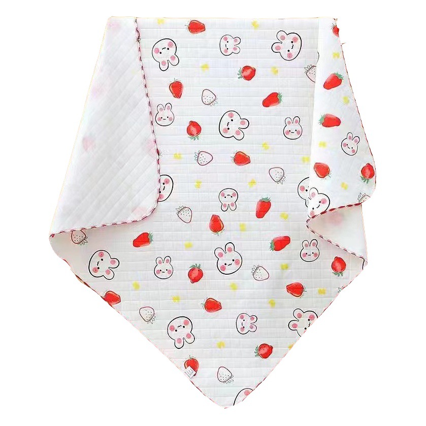 Newborn package autumn and winter cotton padded thick baby quilt delivery room essential winter warm swaddling towel baby package