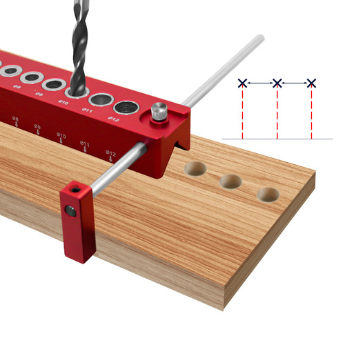 Woodworking punch positioner square wood 45 degree drilling round wood tenon punch woodworking auxiliary positioning plate puzzle