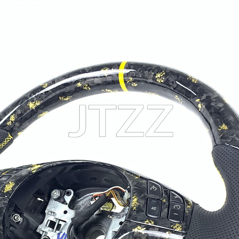 Suitable for BMW E46 3 Series forged carbon fiber steering wheel upgrade modified sports car steering wheel