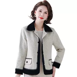 中老年外套;中老年休闲套装;女式毛呢外套