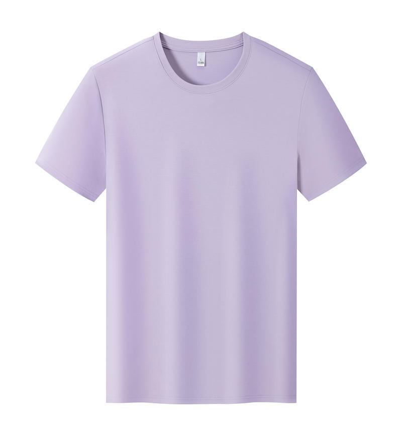 Comercio exterior europeo y americano camiseta de algodón de hielo logotipo impreso personalizado camiseta publicitaria de cuello redondo personalizada manga corta personalizada