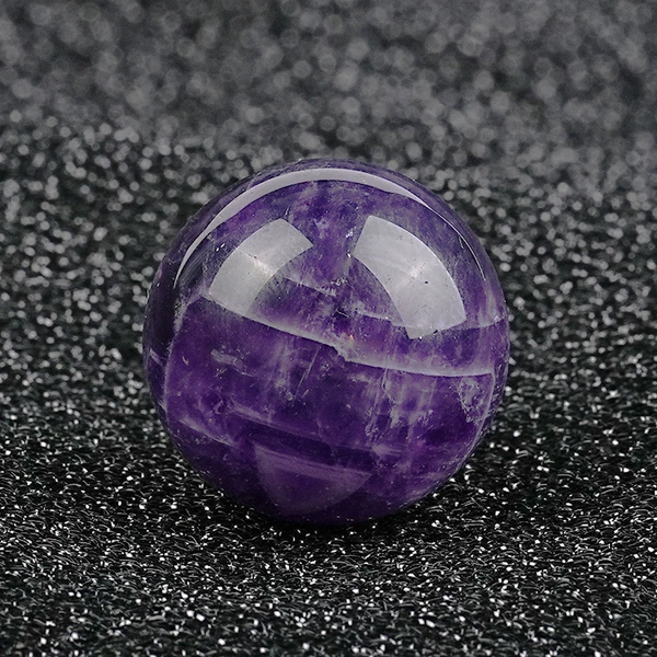 With amethyst