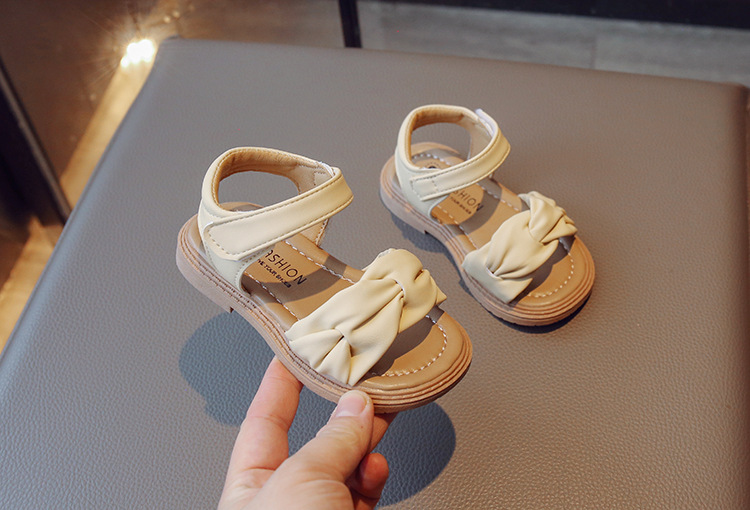 Korean casual soft sole sandals, Velcro baby shoes, 2023 summer new children's shoes_voghion.com