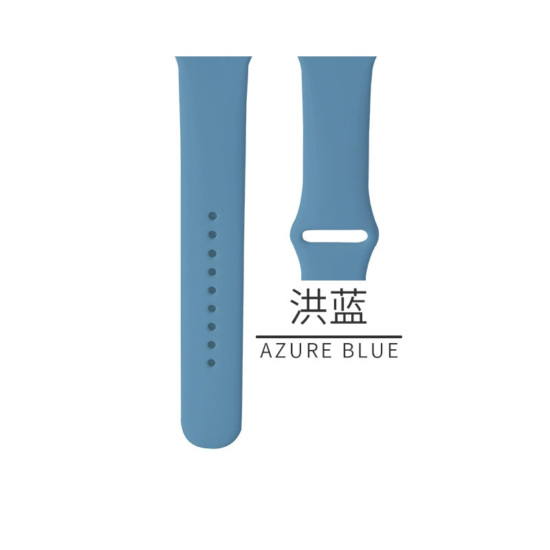 Официальная модель Apple iWatch456789se с solid color спортивный Ultra2 лента для совместимых устройств Apple Silicon S9