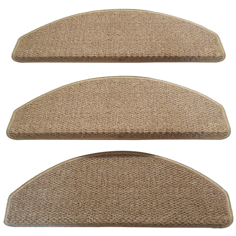 Simple Stair Carpet Step Mat, Imitation Sisal, Camel Color, Corner Area Rug for Home Use, Stain-Resistant and Wear-Resistant Foot Mat, Available for Dropshipping Simple Stair Carpet Step Mat, Imitation Sisal, Camel Color, Corner Area Rug for Home Use, Stain-Resistant and Wear-Resistant Foot Mat, Available for Dropshipping
