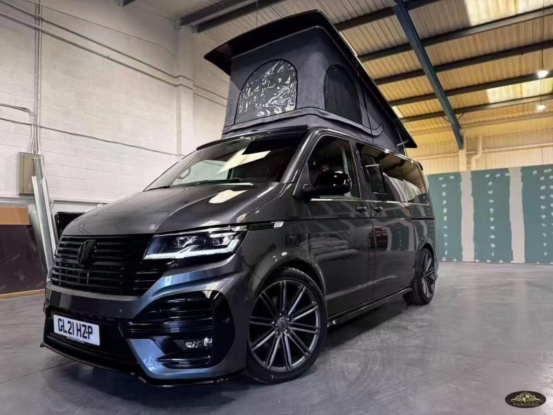 Suitable for Volkswagen Caravelle Multivan T6 T6.1 Abt Overseas R Version Wide Body Kit Front Lip Rear Lip Side Skirts