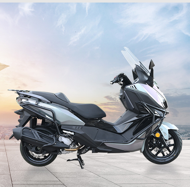 Suitable for Sanyang Cruiser 250 Protective Bars, Front and Rear Exhaust Pipe Bumpers, Pedal Racks, Anti-Collision Motorcycle Bumpers