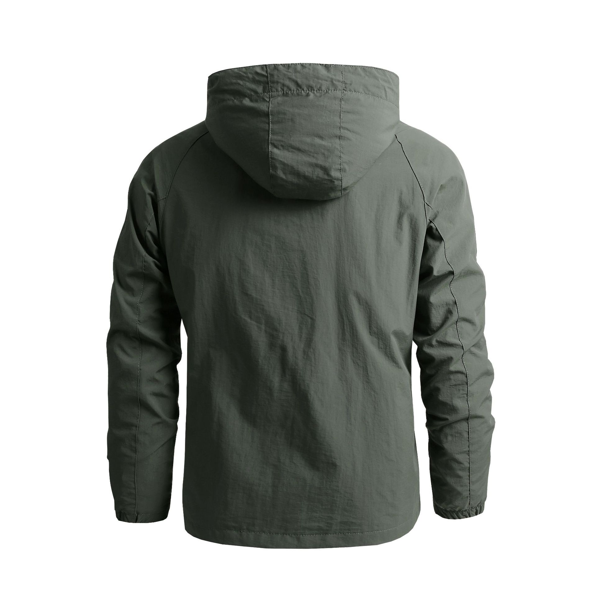 Chaqueta transfronteriza de primavera y otoño para hombres, chaqueta de asalto, chaqueta de ocio al aire libre, abrigo de bolsillo, abrigo grande
