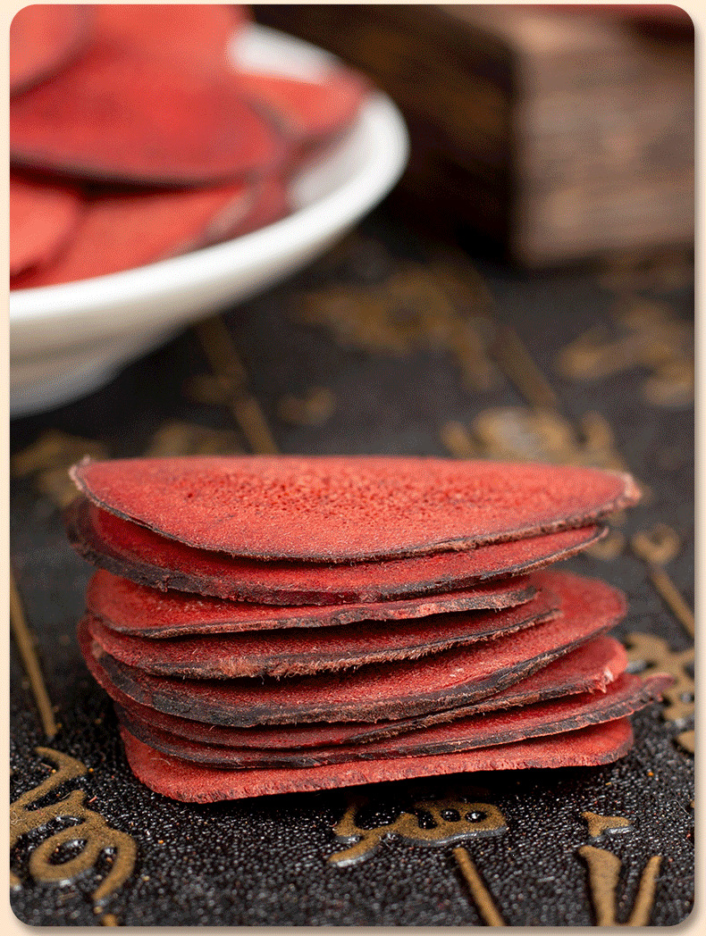 Deer Antler Slices Lu Rong Premium Dried Slices for Tonic Wine and Soup 100g Bag specifications