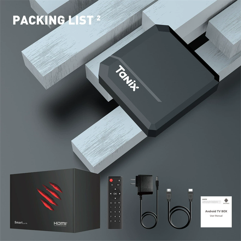 TANIX TX2 приставка 8K ТВ box Allwinner H618 двойной -частотный WiFi Android12