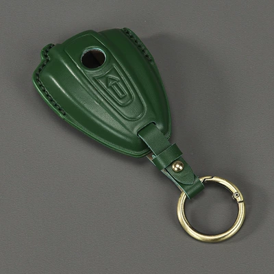 Car key bag – Suitable for Bmw R18 - green-round-buckle