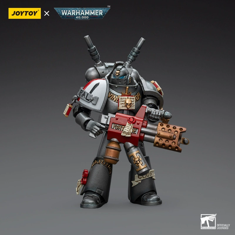 Набор фигурок-актеров (Joytoy) Warhammer 40K Серые рыцари, масштаб 1:18, подвижная штурмовая и перехватная команда