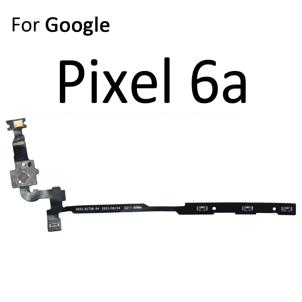 Power on key volume control cable for Google Pixel 6 7 8 9Pro XL 7A mute cable