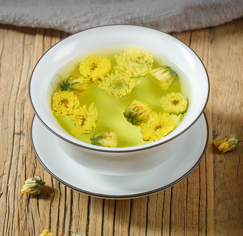 Tai Ju Chrysanthemum Tea Buds Tai Ju Hua Dried Flower Tea 500g Loose Bulk Herbal Tea preparation