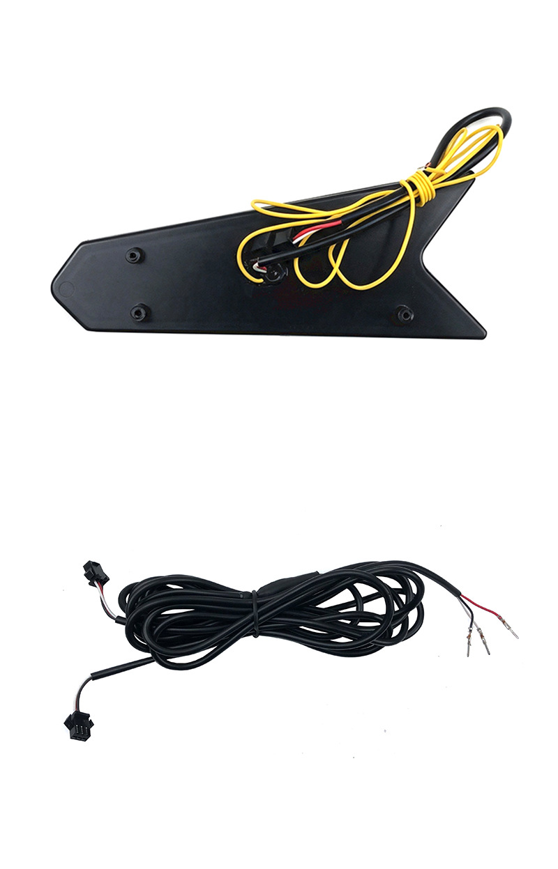Suitable for universal car daytime running lights, large arrow-shaped LED daytime running lights with flowing turn signals