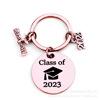 Keychain stainless steel, 2023 collection, Birthday gift