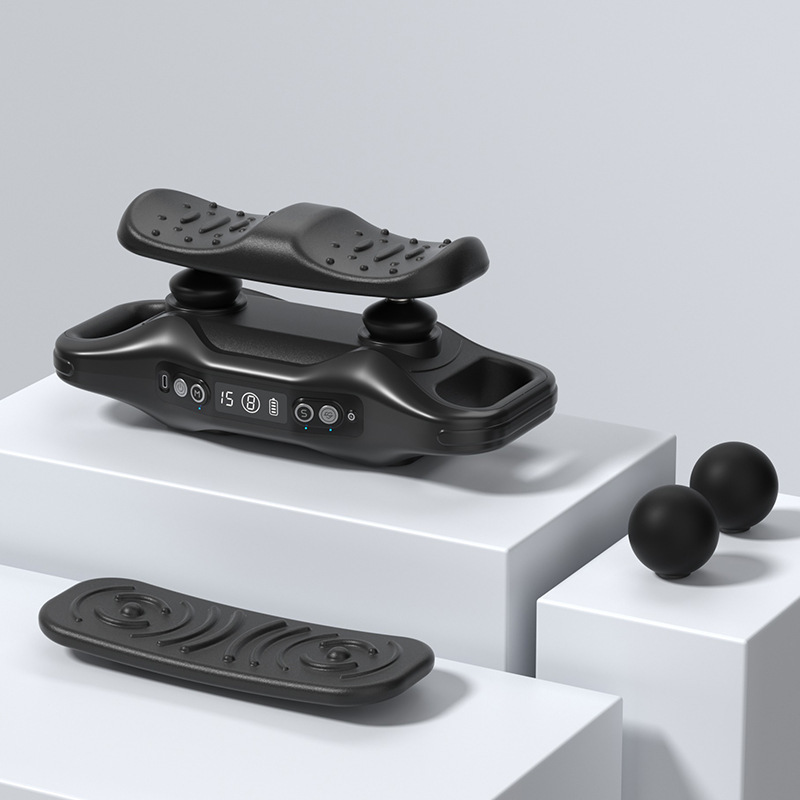クロスボーダーパルス双頭筋膜マッサージャー電気マッサージ脚腰腰椎牽引なだめるリラクゼーション|undefined
