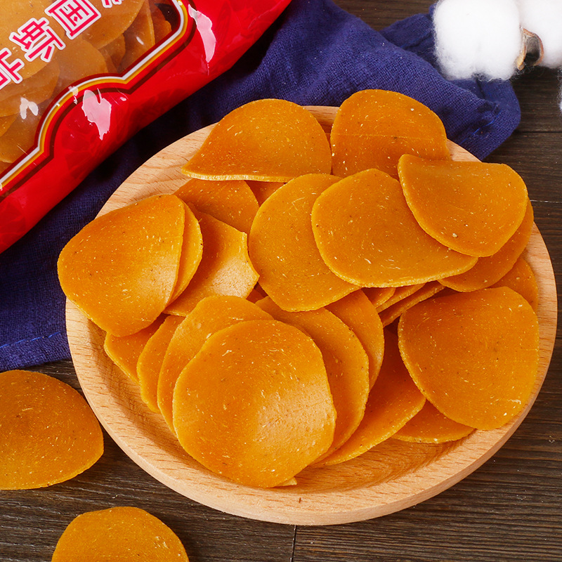 Thai imported water mother Songkhla shrimp chips fried shrimp chips family DIY delicious puffed snacks whole box wholesale price 2