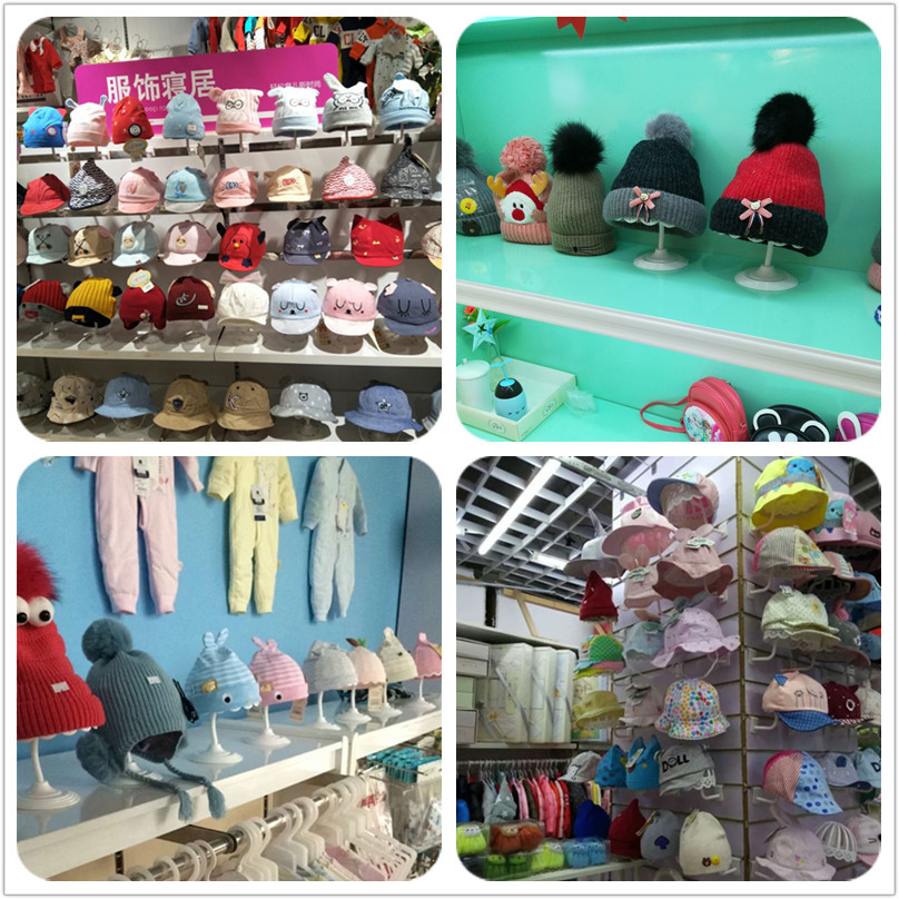 Hanger for children's hats, baby store display for infant and kids' hats, hat stand, adult square tube tray, hat rack, hat storage