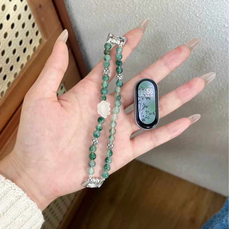 Новый китайский стиль модные браслеты, подходят для Xiaomi Band 9/8 Pro/876, спортивные браслеты Xiaomi, нишевые ремешки