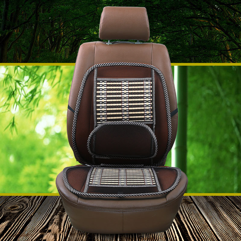 summer Conjoined Cooling mat Bamboo automobile Waist Office chair household sofa automobile Truck drivers Lumbar pad