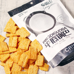 Songshan Flat Pan Fried Potato Crisps Beef Flavor Hot & Spicy Famous Puffed Snack 120g*30 Bags Full Carton