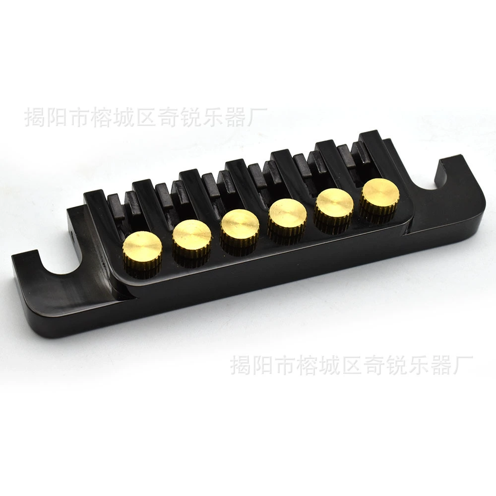 LP EPI electric guitar integrated integrated bridge string bridge string saddle flipped brass