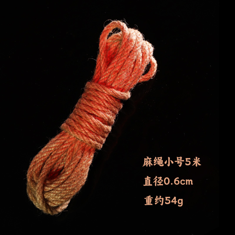 Longtemps amour SM-corde de chanvre trompette 5 mètres